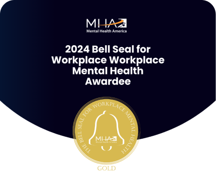 Mental Health Award - Bell Seal Gold