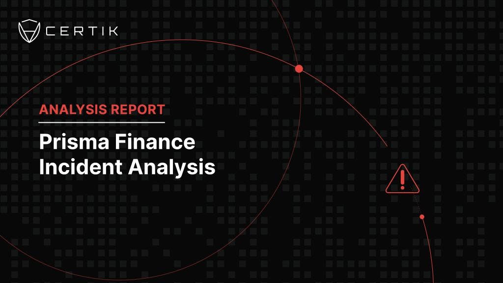Prisma Finance Incident Analysis