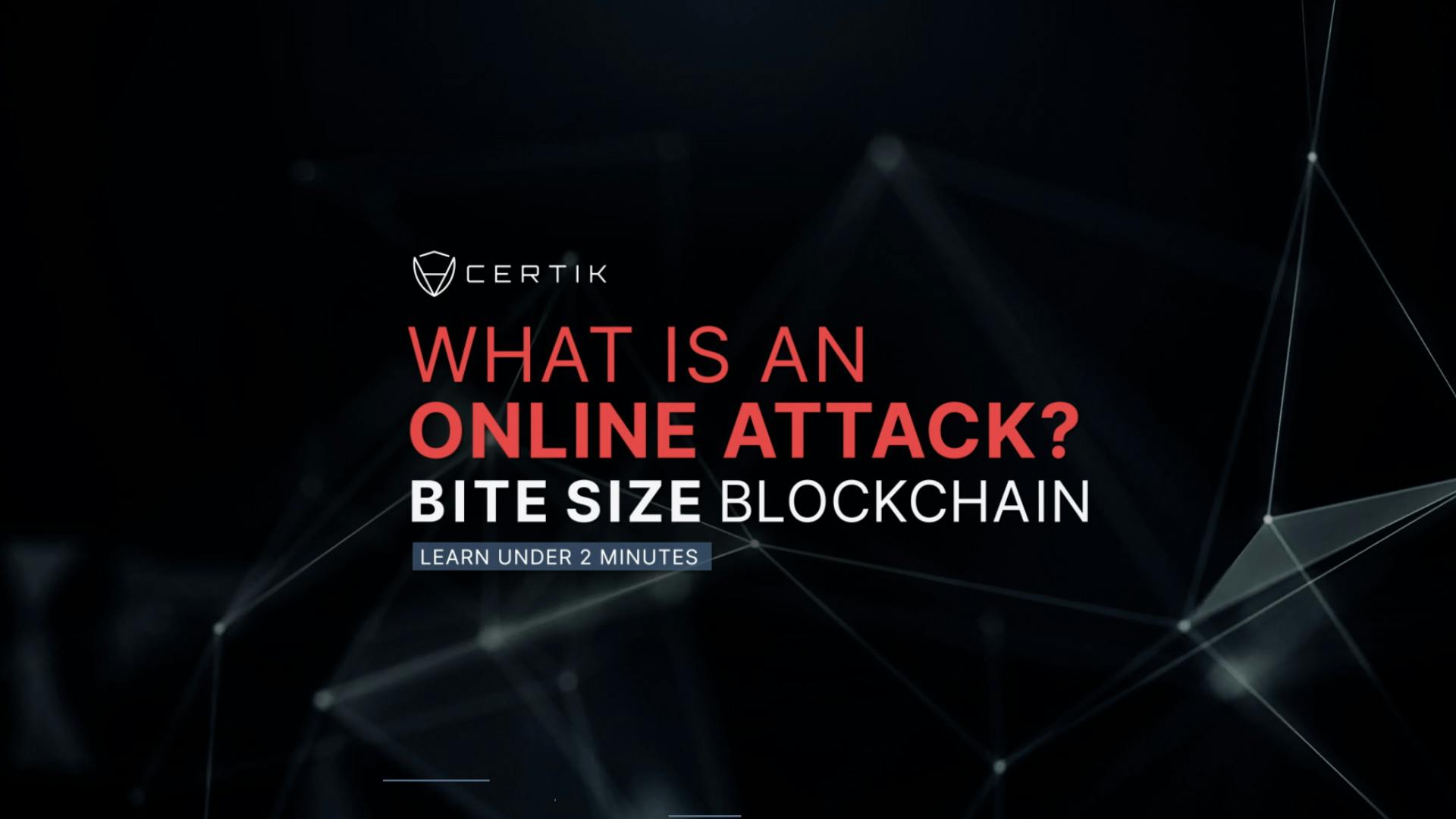 What is an Online Attack? | Bite Size Blockchain