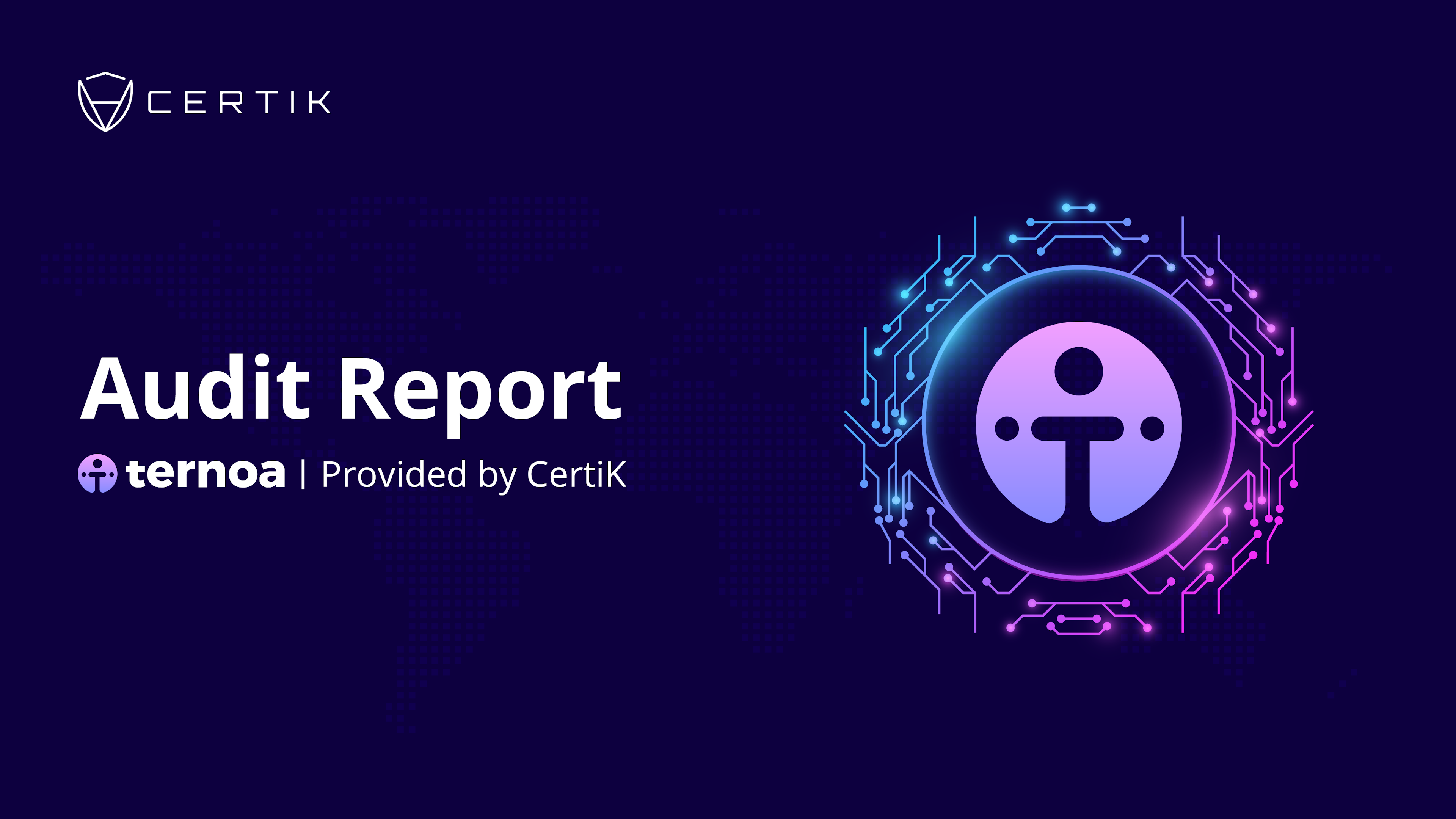 Ternoa’s Native Token Implementation Successfully Audited By CertiK