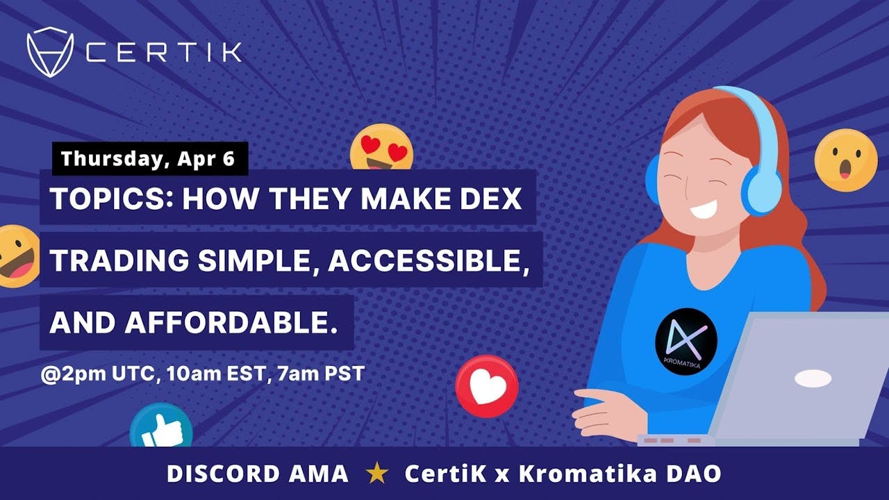 Kromatika DAO | How They Make DEX Trading Simple, Accessible, & Affordable | CertiK