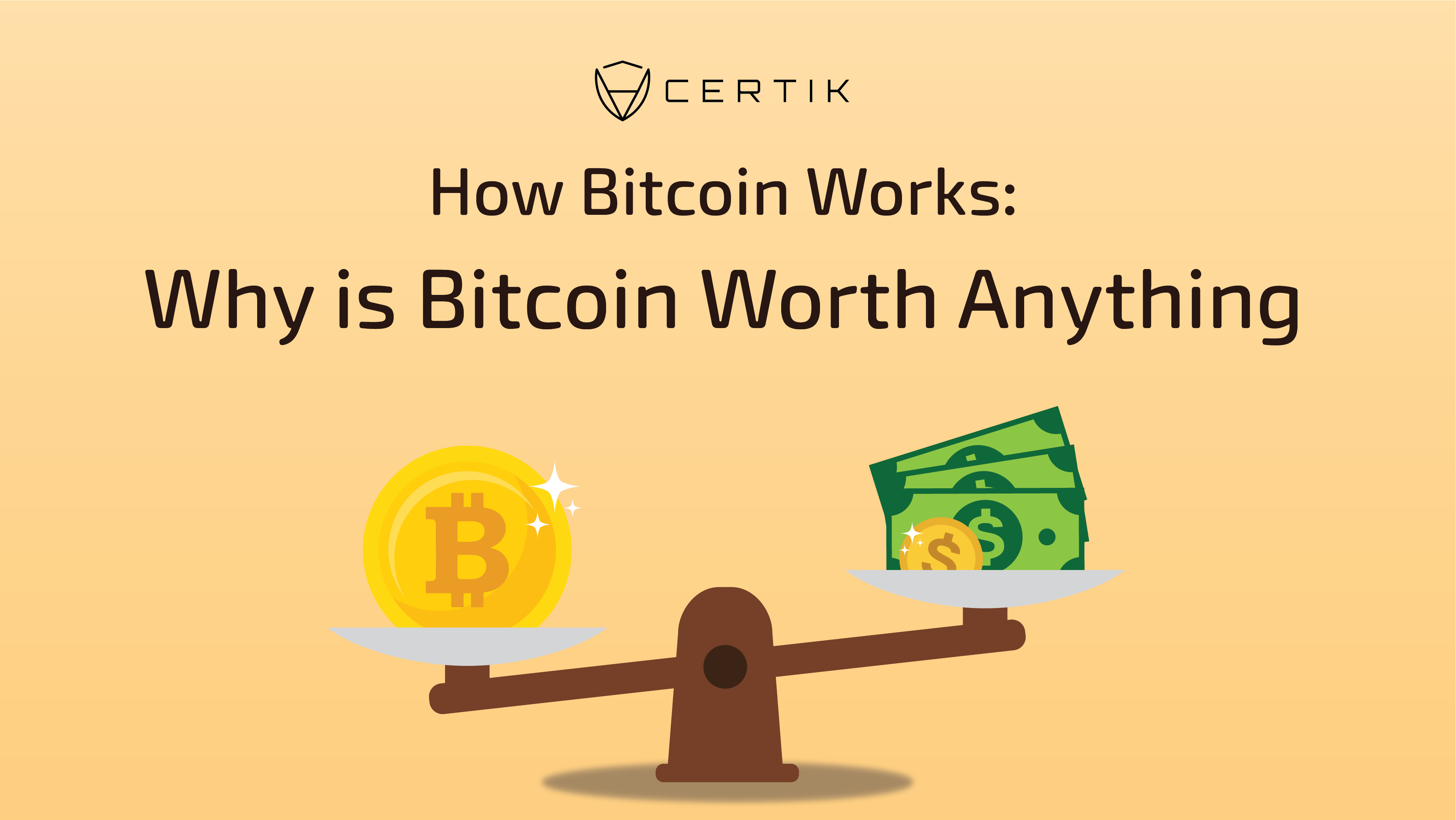 How Bitcoin Works: Why is Bitcoin Worth Anything?