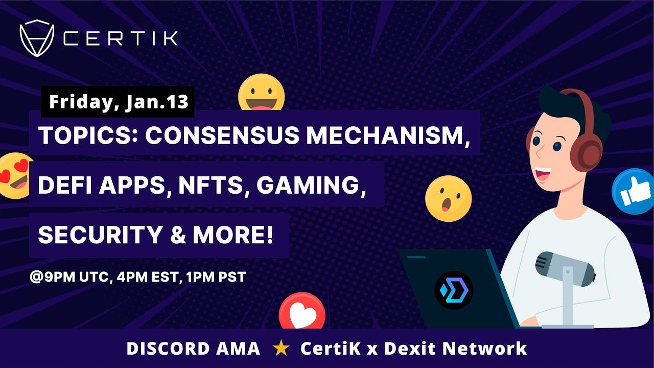 Dexit Network | Consensus Mechanism, DeFi Apps, NFTs, Gaming, Security & More | CertiK