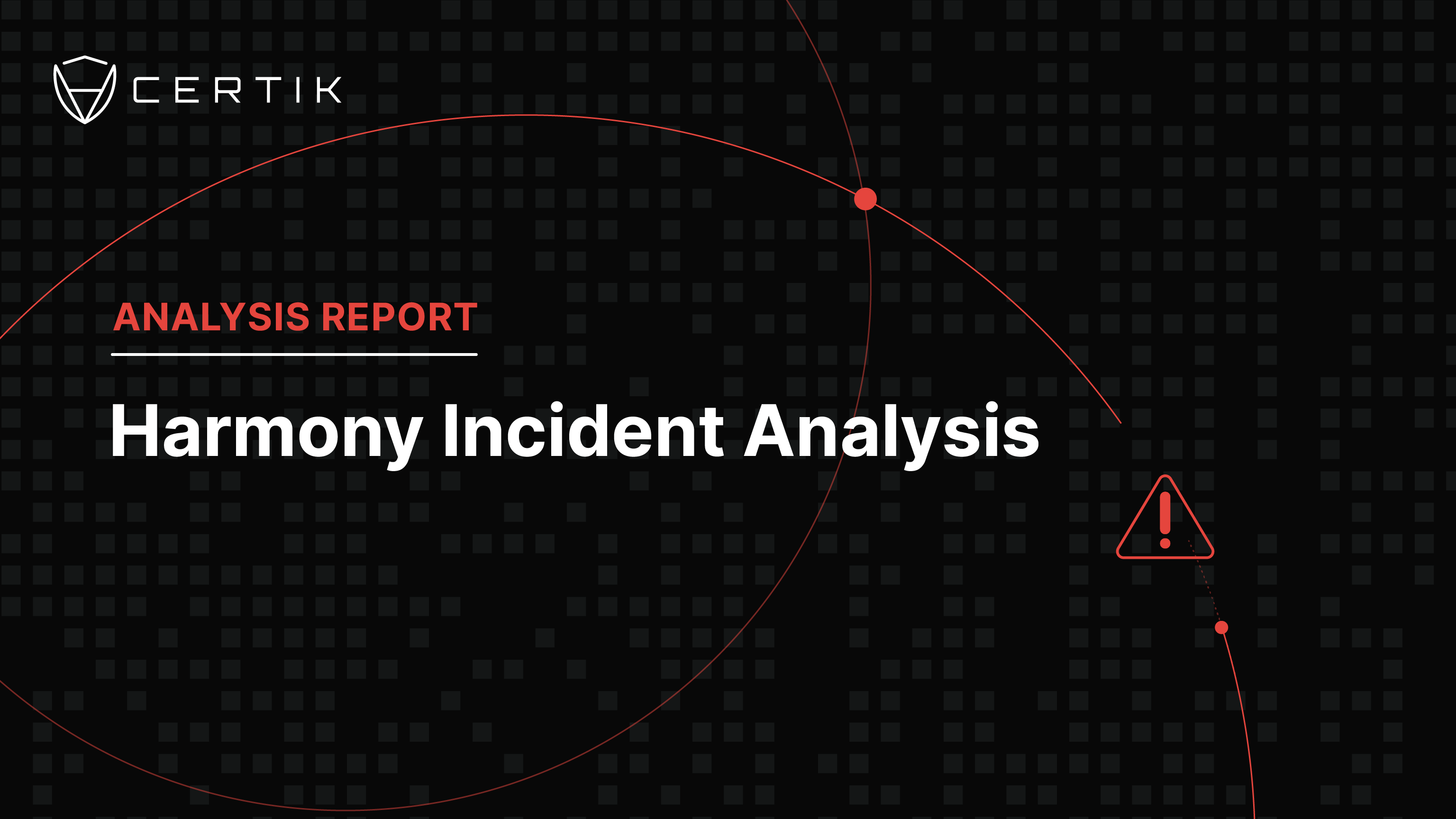 Harmony Incident Analysis