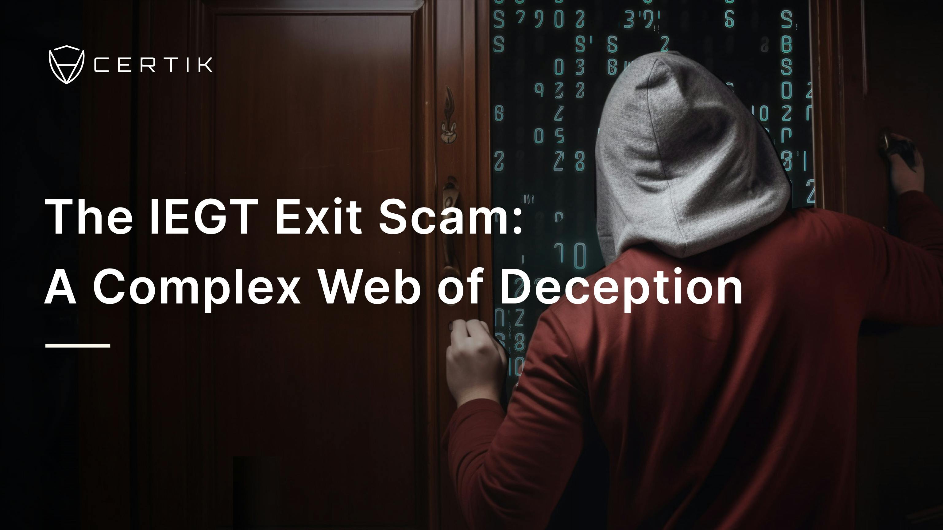 The IEGT Exit Scam: A Complex Web of Deception