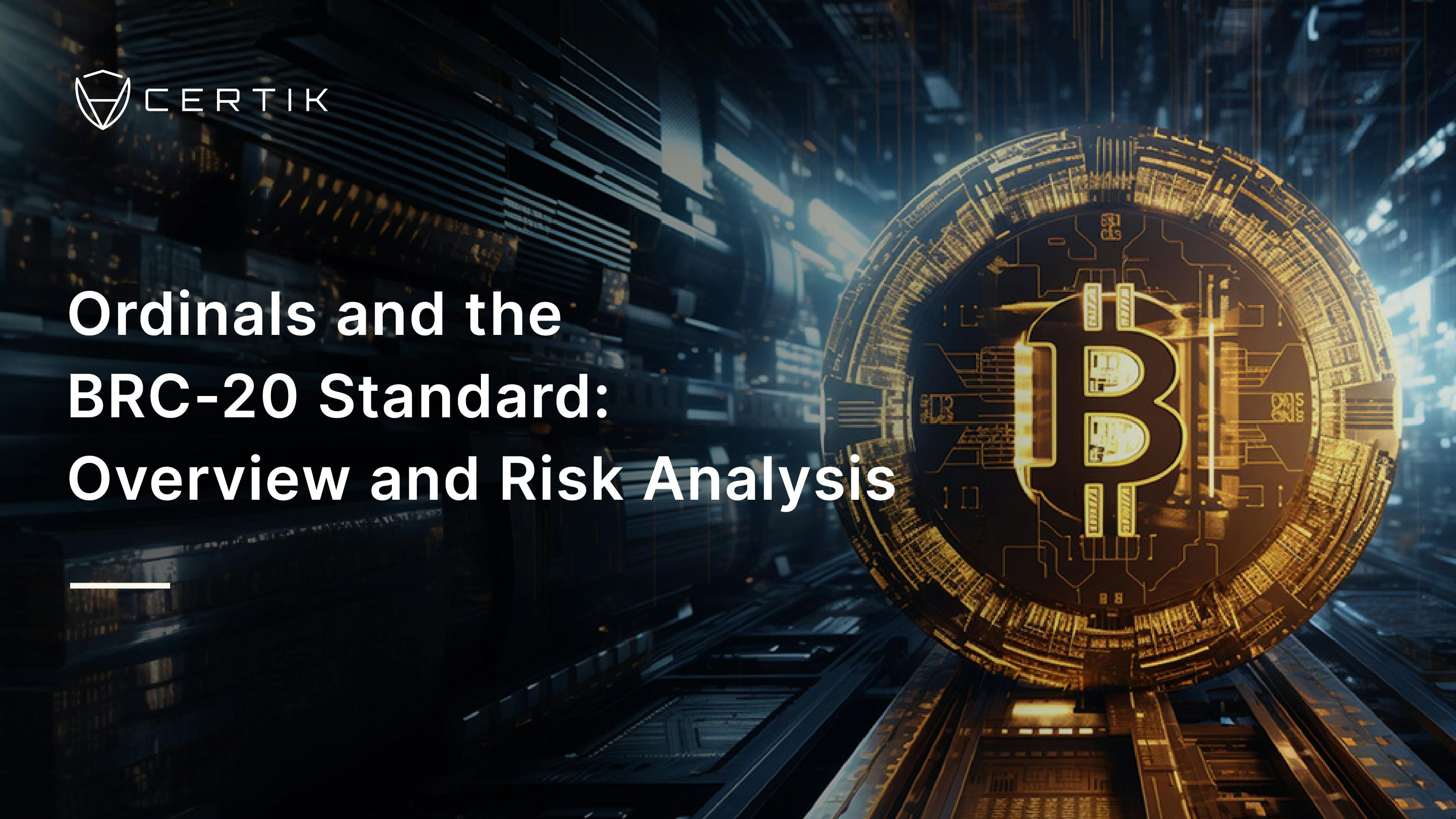 Ordinals and the BRC-20 Standard: Overview and Risk Analysis