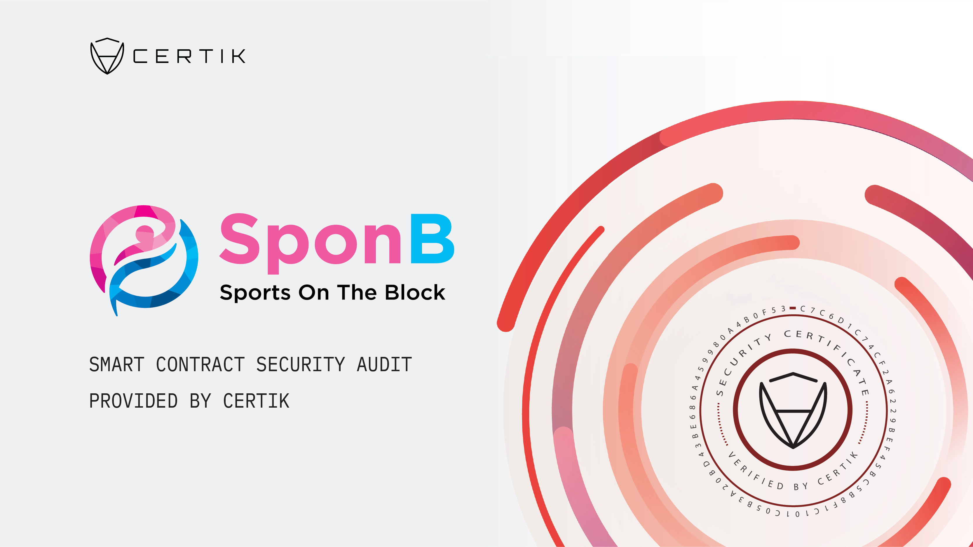The Smart Contract Token Audit for SponB