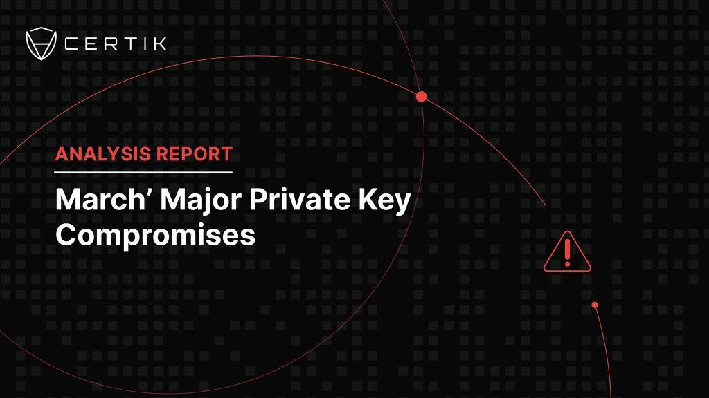 March' Major Private Key Compromises 