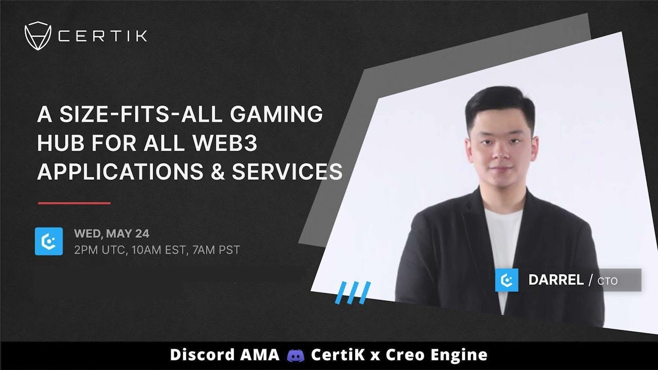 Creo Engine | A Size-Fits-All Gaming Hub for All Web3 Applications & Services | CertiK