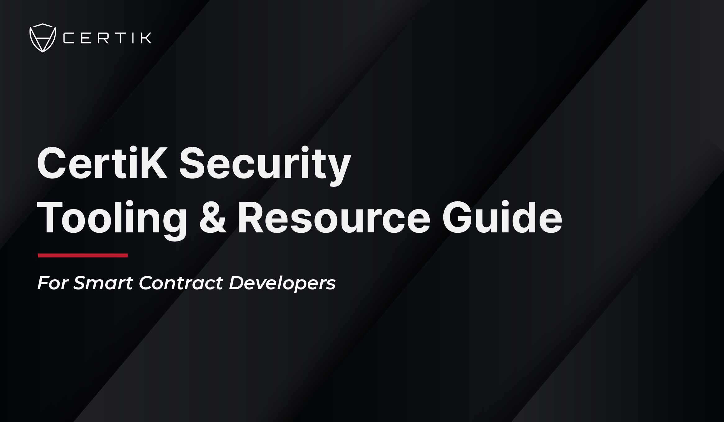 CertiK Security Tooling & Resource Guide