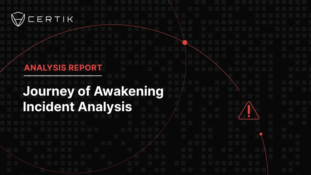 Journey of Awakening Incident Analysis