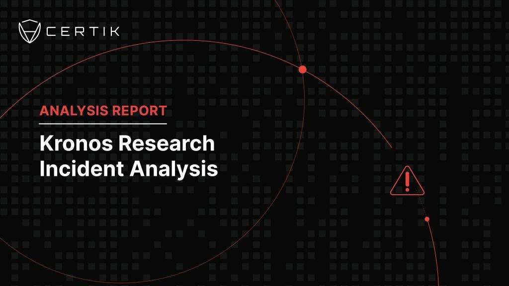 Kronos Research Incident Analysis