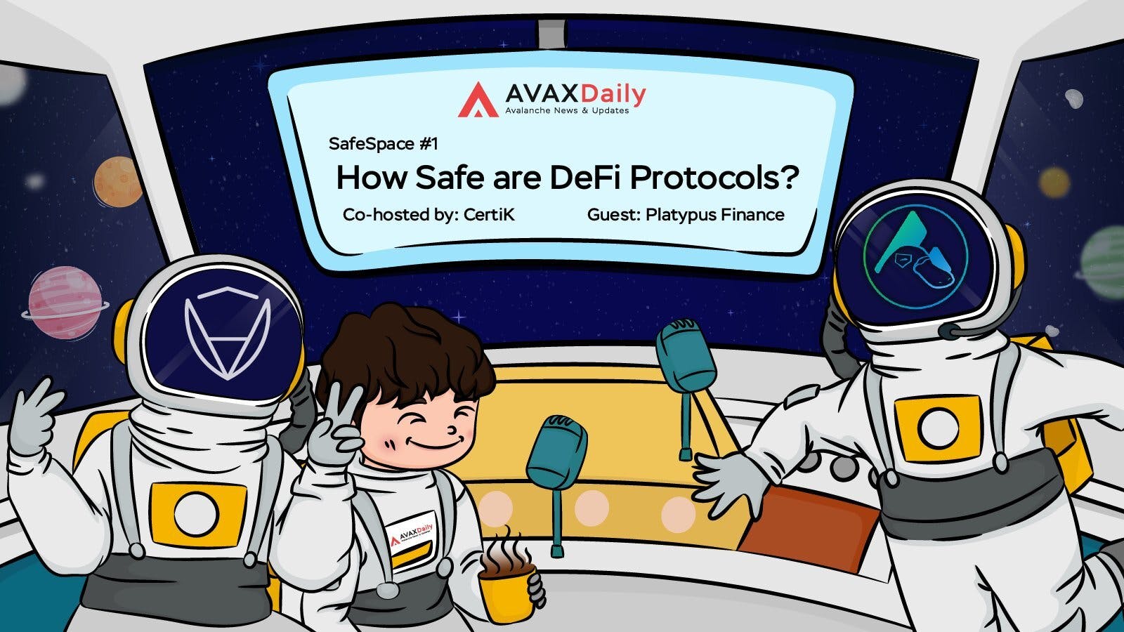 AVAX Daily & CertiK | How Safe are DeFi Protocols | Listen & Learn -  Twitter Spaces