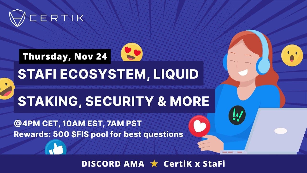 StaFi | StaFi Ecosystem, Liquid Staking, Security, & More | Crypto Podcast | CertiK