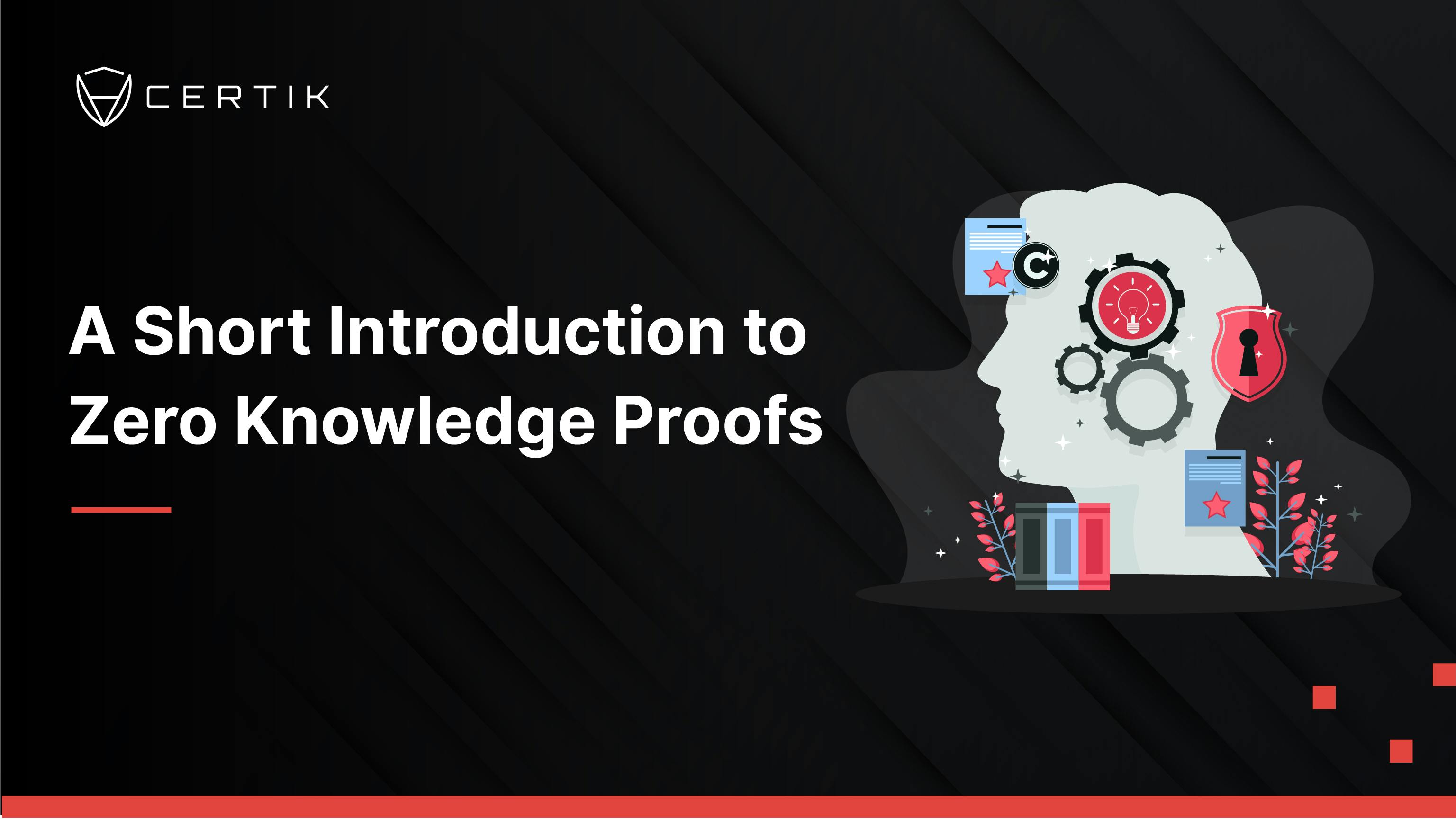 A Short Introduction to Zero Knowledge Proofs