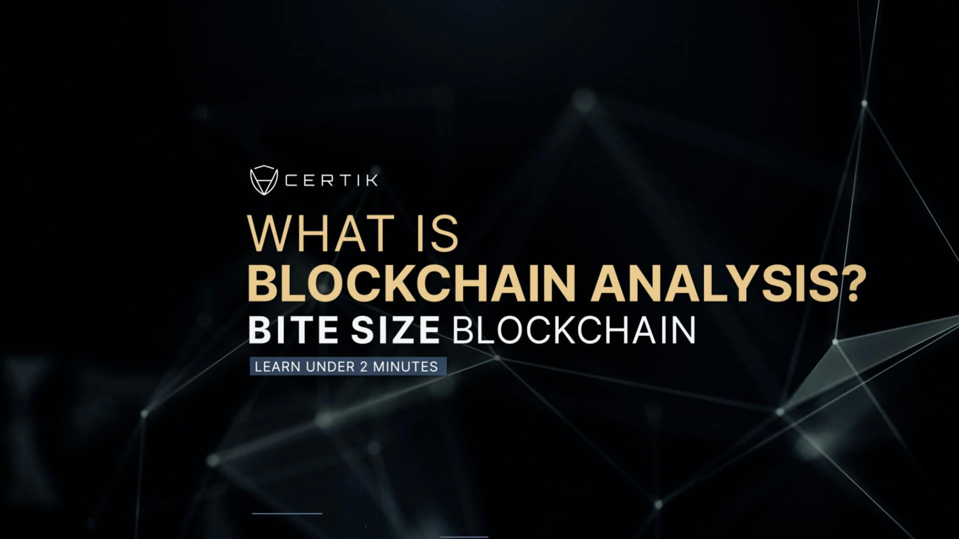 What is Blockchain Analysis? | Bite Size Blockchain