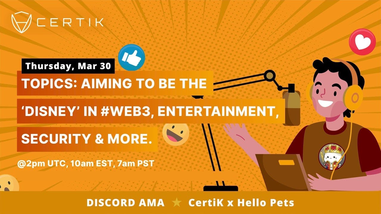 Hello Pets | Aiming to be the 'Disney' in Web3, Entertainment, Security & More | CertiK
