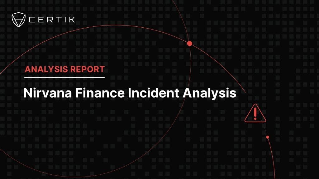 Nirvana Finance Incident Analysis