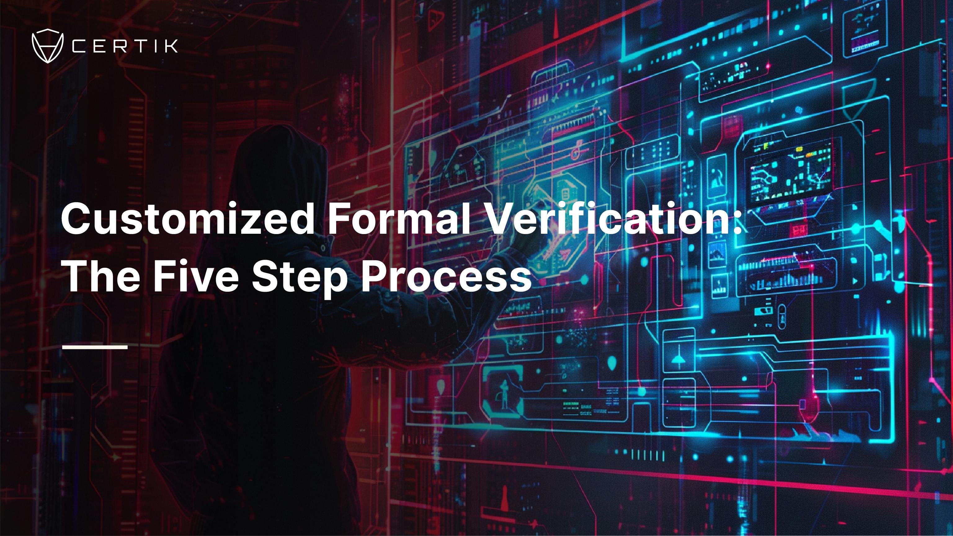 Customized Formal Verification: The Five Step Process