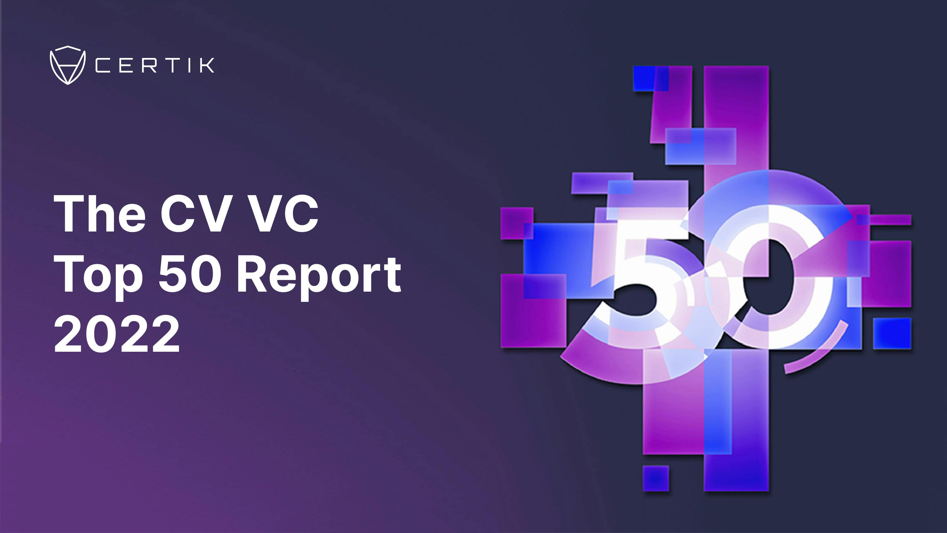 The CV VC Top 50 Report 2022